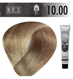 Permanent hair color BES HI-FI 10.00 Ultra Light Intense 100 ml extra light blonde professional shade