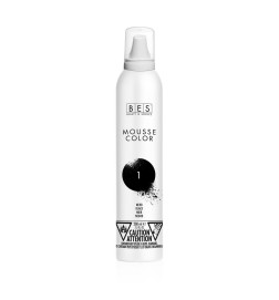 MOUSSE COLOR 1 NEGRA 200ML