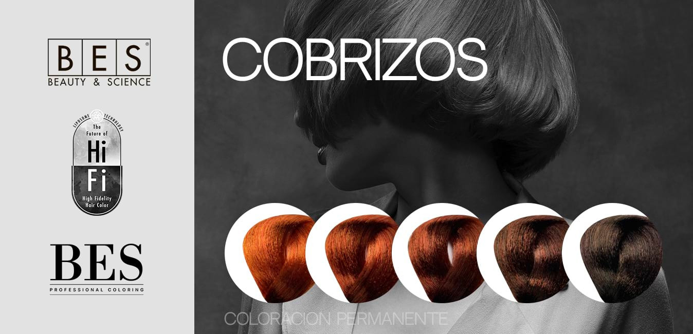 Tintes Permanentes tono Cobrizos • BES