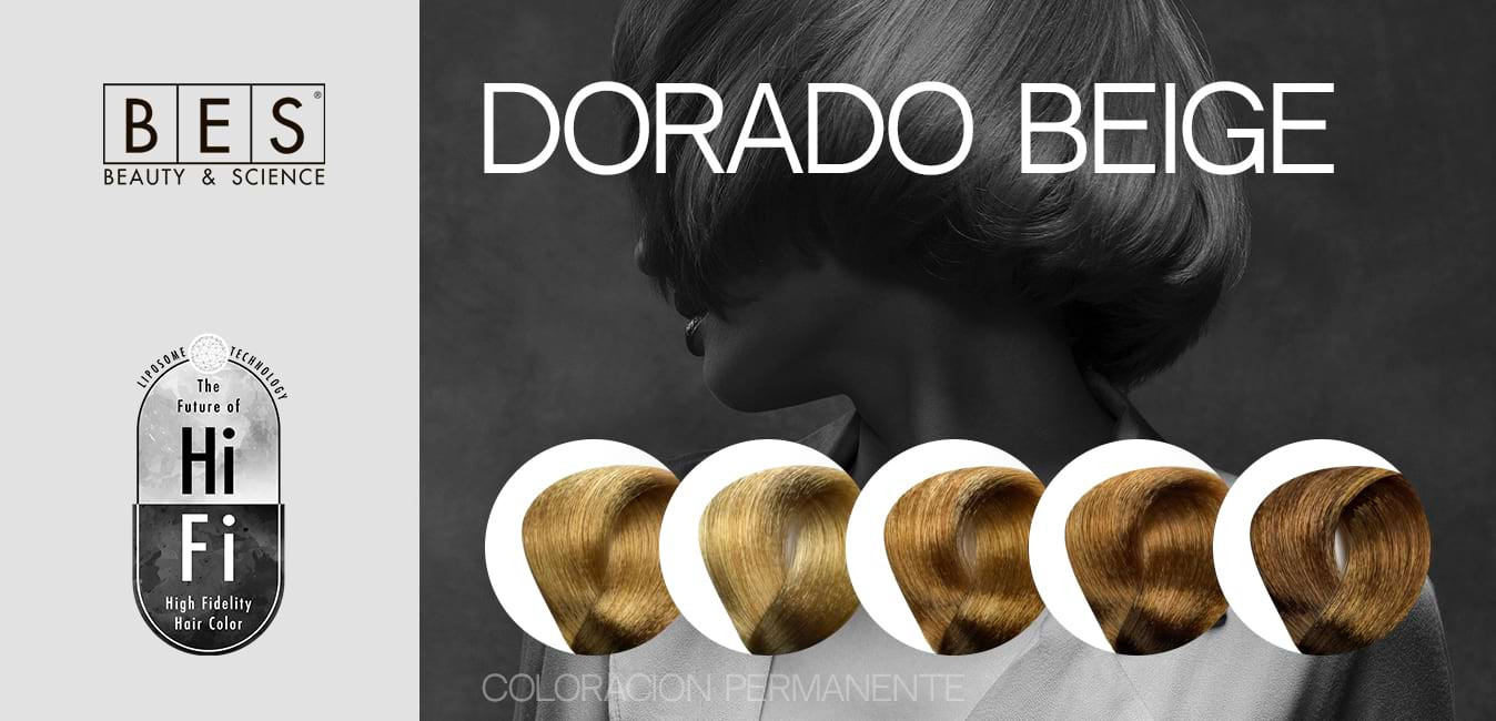 Tintes Permanentes tono Dorado Beige • BES • Hi-Fi